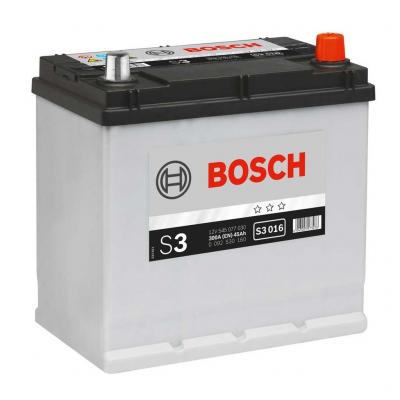 Bosch Silver S3 016 0092S30160 akkumultor, 12V 45Ah 300A J+, japn