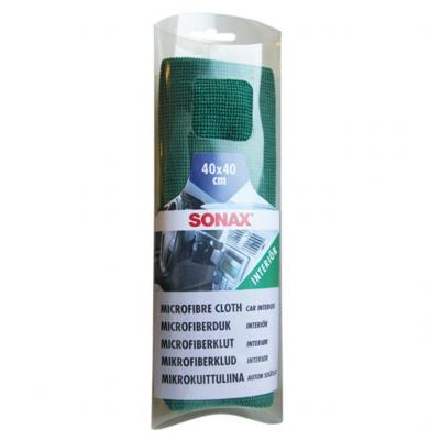 SONAX 416500 MicrofaserTuch Plus, mikroszlas trlkend (bels), 1 db Autpols alkatrsz vsrls, rak