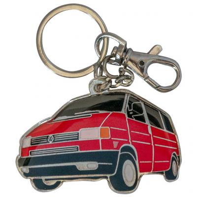 Retro kulcstart, Volkswagen VW Transporter T4, piros HUN