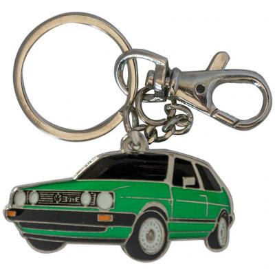 Retro kulcstart, Volkswagen VW Golf II zld HUN